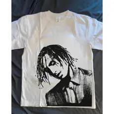 Camiseta Graphic Tees Matue Branca Streetwear Camisa Unissex Aesthetic