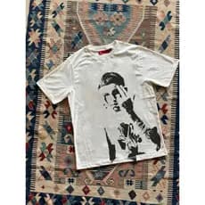 Camiseta Brocasito Streetwear Graphic Tees Branca Camisa Unissex Aesthetic