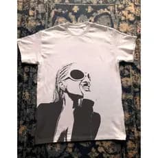 Camiseta Ebony Estampada Streetwear Aesthetic Camisa 100% Algodão Graphic Tees ENVIO IMEDIATO