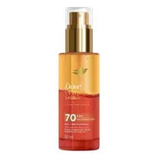 ÓLEO E SÉRUM BIFÁSICO DOVE UV REPAIR & GLOW FERÚLICO 110ML SPRAY FPC70