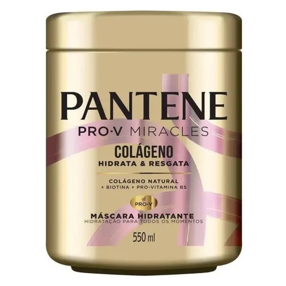 MÁSCARA PANTENE HIDRATA E RESGATA COLÁGENO 550ML