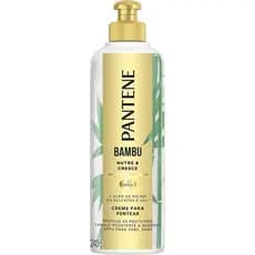 Creme para Pentear Pantene Bambu 240g - Nutre e Cresce, Sem Sulfatos e Óleos Minerais