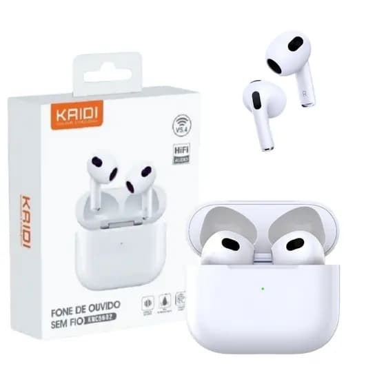 Fone de Ouvido Sem Fio Kaidi Knc5602 Bluetooth Cancelamento de Ruído TWS Original