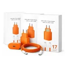 Carregador de iPhone 40w Completo Fonte USB C e Cabo Tipo C Compatível 17 16 15 Pro Max