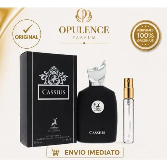 Perfume Cassius Maison Alhambra - Perfume Arabe Original Masculino