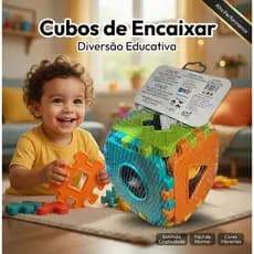 Brinquedo Educativo Encaixe Bebe Monta Desmonta Didatico Colorido Coordenação +12 Meses Top