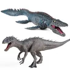 Dinossauros Pré-Históricos, Mosassauro, Jurássico, Tiranossauro, Coleção de Modelos de Animais, Brinquedos Infantis