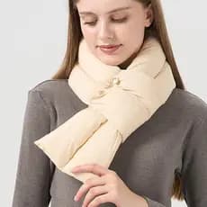 Cachecóis decorativos de outono e inverno para mulheres e meninas, macios, de cor sólida, impermeáveis.