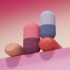 Massageador facial decorativo em formato de cubo de gelo, usado para minimizar os poros, reduzir problemas de pele e rej