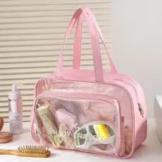 Bolsa de higiene pessoal para academia com separação de itens secos e molhados, bolsa impermeável para viagens e natação