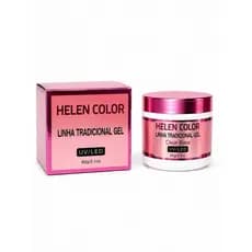 Gel Para Modelagem 60g Helen Color – Acabamento Perfeito para Unhas para Esmalte em Gel