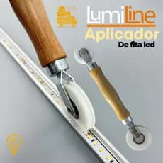 Rolete Aplicador para Fita LED | Instalação Rápida e Precisa | Ferramenta Profissional para Perfil e Fita LED