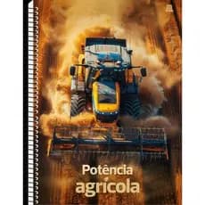 Caderno Universitário Potência Agrícola 1 Matéria - 160 folhas