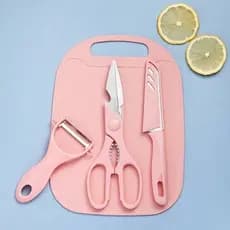Kit Utensilios Cozinha Silicone Resistente 4 Pecas Sortidas Funcional