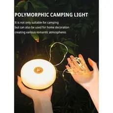Carregamento USB  Camping String Light  ,  À Prova D'água , Lanternas Recarregáveis 10 metros