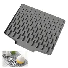 Tapete Escorredor De Louça Silicone Protetor Antiderrapante
