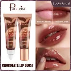 PÁGINA VINE Chocolate Lip Gloss Lip Gloss Water Gloss Lip Gloss Melhorar Óleo Labial Hidratante Hidratante Labial