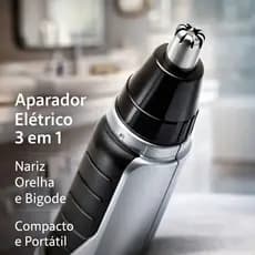 Aparador  Pelos Depilador  Nariz ouvido Máquina  Cortar De Tirar Pelos Nariz Elétrico Para Homem