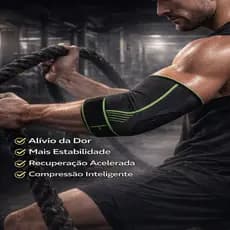 Cotoveleira  Epicondilite Ajustável Alta Compressão Tensor Ortopédico Protetor Cotovelo Tendinite