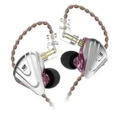 Fone de ouvido In-ear KZ ZSX (Pink)