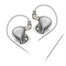 Fone de ouvido In-ear KZ ZEX PRO (prata)