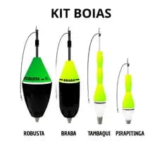 Kit c/2 boias cevadeiras +2 torpedos(pino) JRpesca (robusta + braba + tambaqui +pirapitinga)vermelho