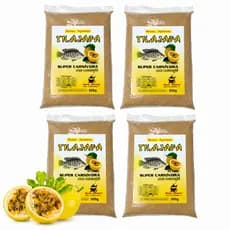 kit 4 massa para tilapia TILAJAPA MARACUJA super carnivora da massa japonesa 500g cada