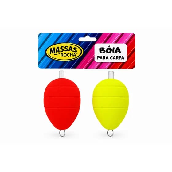 BOIA PARA CARPA CABEÇUDA 100% EVA DA MASSAS ROCHAS 10G PESCA COM PASTILHAS