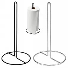 Suporte Porta Rolo Papel Toalha Vertical De Mesa Metal