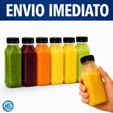Garrafinhas PET 200ml/300ml/500ml com Tampa Garafa p/ Sucos e Caldo de Cana Direto da Fábrica