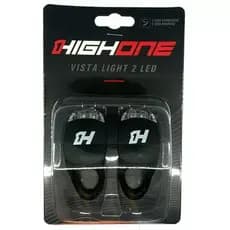 Vista Light Diant/tras. High One 2 Led Silicone Visor Acril