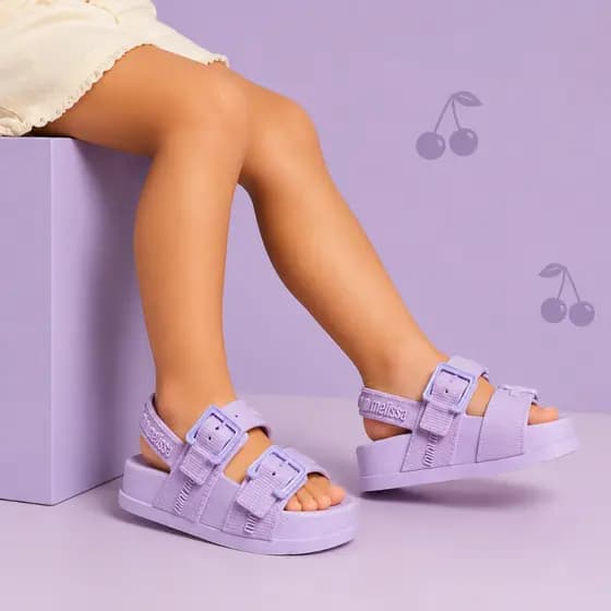 Papete Infantil Unissex Baby Mini Mel Sandália Bebê Casual Conforto Leve Antiderrapante Fashion