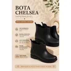 Galocha Bota Enfermagem  Bota Limpeza Feminina Cano Curto Impermeável Bota de Chuva Moderna