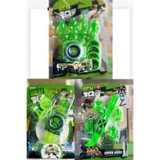 Kit 03 Relogio Ben 10 Onimitrix Ominiverse lancador Ben 10 Aliens