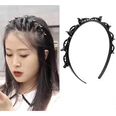Novo bonito dos desenhos animados hairbands menina headwear headbands arco flor scrunchie tiara crianças moda acessórios