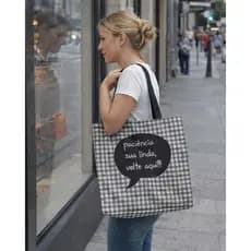 Bolsa Tote Feminina Grande | Ecobag Reforçada Estampada