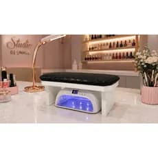 Apoio de Mão Manicure Pedicure Punho Unhas + Espaço para Cabine