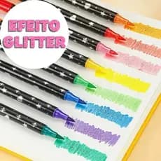 Caneta aquarela fluorescente 24 cores, 48 cores, 96 cores, caneta marcadora para desenho infantil, caderno de arte dispo