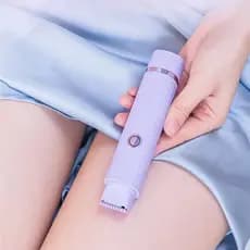 🎁🎁🎁Depilador Eletrico Feminino Recarregável Removedor De Pelos Navalha Dupla