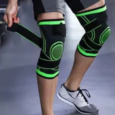 Joelheira Esportiva Compressão 360º - Estabilizadora Ortopédica, Musculação e Basquete UNIDADE