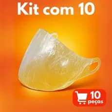 Kit Viseira Transparente Capacete Pro Tork New Liberty 3 Aberto