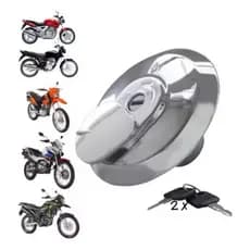 tampa tanque gasolina titan fan bros cbx250 estrada xlx