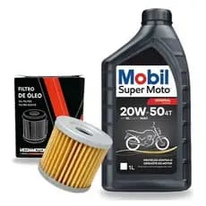 Óleo Mobil 20w50 Mineral + Filtro de óleo