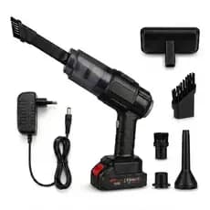 Aspirador De Pó Para Carro Sem Fio 48V - 3000mAh / 30W Recarregável De Alta Potência
