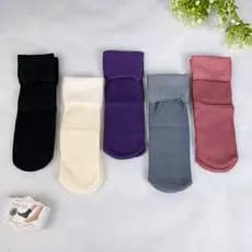KITS DE MEIAS TÉRMICAS FEMININAS TAMANHO DO 34 AO 40 CORES VARIADAS