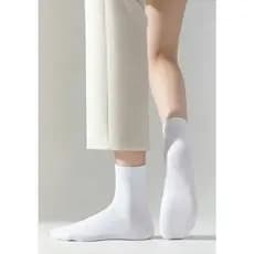 KITS COM 3-6 E 12 PARES DE MEIAS FEMININAS CANO LONGO TAMANHO DO 35 AO 40