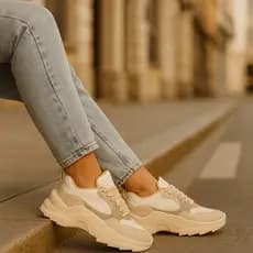 Tênis Feminino Sneaker Tratorado Plataforma Design Moderno Conforto Absoluto
