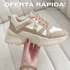 Tênis Feminino Plataforma Alta Estiloso Moderno Confortável Para Uso Diário