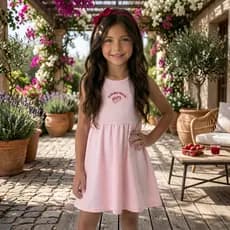 Vestido Infantil  Bebê Menina Confortável Verão