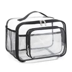 Bolsa de PVC Transparente 9,5 Litros Preta Domni